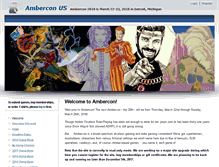 Tablet Screenshot of ambercon.com
